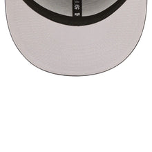 Load image into Gallery viewer, San Diego Padres New Era MLB 59FIFTY 5950 Fitted Cap Hat Dark Gray Crown/Visor Dark Gray Logo (Color Pack)