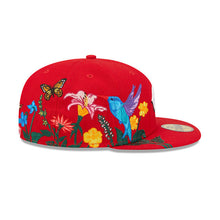 Load image into Gallery viewer, Cincinnati Reds New Era MLB 59FIFTY 5950 Fitted Cap Hat Red Crown/Visor Team Color Logo (Blooming)