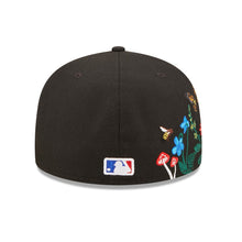 Load image into Gallery viewer, Pittsburgh Pirates New Era MLB 59FIFTY 5950 Fitted Cap Hat Black Crown/Visor Team Color Logo (Blooming)