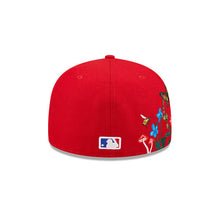 Load image into Gallery viewer, Washington Nationals New Era MLB 59FIFTY 5950 Fitted Cap Hat Red Crown/Visor Team Color Logo (Blooming)
