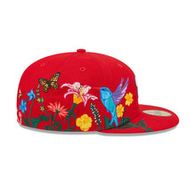 Load image into Gallery viewer, Washington Nationals New Era MLB 59FIFTY 5950 Fitted Cap Hat Red Crown/Visor Team Color Logo (Blooming)