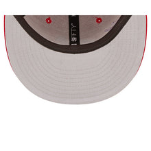 Load image into Gallery viewer, Washington Nationals New Era MLB 59FIFTY 5950 Fitted Cap Hat Red Crown/Visor Team Color Logo (Blooming)