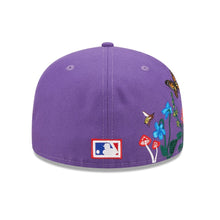 Load image into Gallery viewer, Arizona Diamondbacks New Era MLB 59FIFTY 5950 Fitted Cap Hat Purple Crown/Visor Team Color Retro Logo (Blooming)