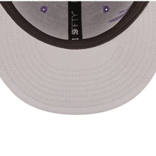 Load image into Gallery viewer, Arizona Diamondbacks New Era MLB 59FIFTY 5950 Fitted Cap Hat Purple Crown/Visor Team Color Retro Logo (Blooming)