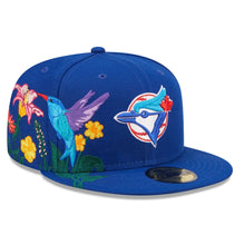 Load image into Gallery viewer, Toronto Blue Jays New Era MLB 59FIFTY 5950 Fitted Cap Hat Royal Blue Crown/Visor Team Color Retro Logo (Blooming)