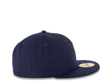 Load image into Gallery viewer, San Diego Padres New Era MLB 59FIFTY 5950 Fitted Cap Hat Light Navy Crown/Visor Cardinal/Khaki Batting Friar Logo Gray UV