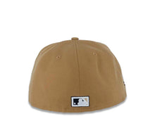 Load image into Gallery viewer, San Diego Padres New Era MLB 59FIFTY 5950 Fitted Cap Hat Wheat Crown/Visor White Logo 40th Anniversary Side Patch Green UV