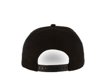 Load image into Gallery viewer, San Diego Padres New Era MLB 9FIFTY 950 Snapback Cap Hat Black Crown/Visor Maroon/Metallic Gold Swinging Friar Logo 25th Anniversary Side Patch Gray UV