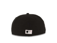 Load image into Gallery viewer, San Diego Padres New Era MLB 59FIFTY 5950 Fitted Cap Hat Black Crown/Visor Black/Pink Swining Friar Logo Stadium Side Patch Pink UV