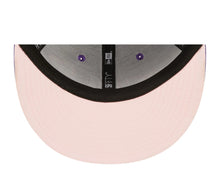 Load image into Gallery viewer, Arizona Diamondbacks New Era MLB 59FIFTY 5950 Fitted Cap Hat Purple Crown/Visor Team Color Cooperstown Logo (Chain Stitch Heart)