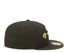 Load image into Gallery viewer, Chicago White Sox New Era MLB 59FIFTY 5950 Fitted Cap Hat Black Crown/Visor Team Color Logo (Chain Stitch Heart)