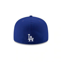 Load image into Gallery viewer, Los Angeles Dodgers New Era MLB 59FIFTY 5950 Fitted Cap Hat Royal Blue Crown/Visor Team Color Logo (Side Patch Bloom)