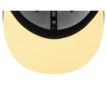 Load image into Gallery viewer, Pittsburgh Pirates New Era MLB 59FIFTY 5950 Fitted Cap Hat Black Crown/Visor Team Color Logo (Side Patch Bloom)