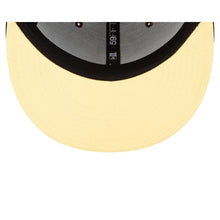 Load image into Gallery viewer, San Diego Padres New Era MLB 59FIFTY 5950 Fitted Cap Hat Dark Brown Crown/Visor Team Color Logo (Side Patch Bloom)