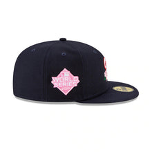Load image into Gallery viewer, Washington Nationals New Era MLB 59FIFTY 5950 Fitted Cap Hat Navy Crown/Visor Team Color Logo (Side Patch Bloom)