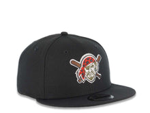 Load image into Gallery viewer, Pittsburgh Pirates New Era MLB 9FIFTY 950 Snapback Cap Hat Dark Gray Crown/Visor Multi-Color Logo Gray UV (Color Pack)