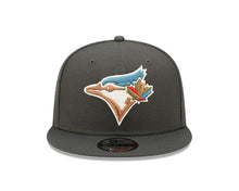 Load image into Gallery viewer, Toronto Blue Jays New Era MLB 9FIFTY 950 Snapback Cap Hat Dark Gray Crown/Visor Team Color Logo Gray UV (Color Pack)
