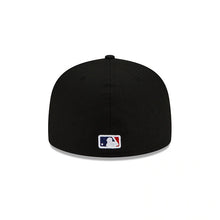 Load image into Gallery viewer, Pittsburgh Pirates New Era MLB 59FIFTY 5950 Fitted Cap Hat Black Crown/Visor Yellow Logo 1959 All-Star Game Side Patch Gray UV