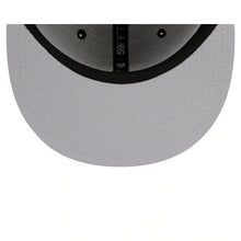Load image into Gallery viewer, Pittsburgh Pirates New Era MLB 59FIFTY 5950 Fitted Cap Hat Black Crown/Visor Yellow Logo 1959 All-Star Game Side Patch Gray UV