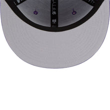 Load image into Gallery viewer, Arizona Diamondbacks New Era MLB 9FIFTY 950 Snapback Cap Hat Purple Crown/Visor Team Color Logo 2001 World Series Side Patch Gray UV