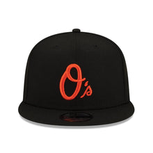 Load image into Gallery viewer, Baltimore Orioles New Era MLB 9FIFTY 950 Snapback Cap Hat Black Crown/Visor Orange Logo 1993 All-Star Game Side Patch Gray UV