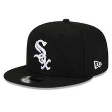 Load image into Gallery viewer, Chicago White Sox New Era MLB 9FIFTY 950 Snapback Cap Hat Black Crown/Visor White Logo 2003 All-Star Game Side Patch Gray UV