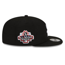 Load image into Gallery viewer, Chicago White Sox New Era MLB 9FIFTY 950 Snapback Cap Hat Black Crown/Visor White Logo 2003 All-Star Game Side Patch Gray UV
