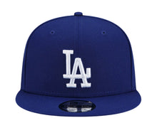 Load image into Gallery viewer, Los Angeles Dodgers New Era MLB 9FIFTY 950 Snapback Cap Hat Royal Blue Crown/Visor White Logo 1988 World Series Side Patch Gray UV
