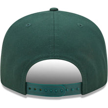Load image into Gallery viewer, Oakland Athletics New Era MLB 9FIFTY 950 Snapback Cap Hat Dark Green Crown/Visor White Logo 1989 World Series Side Patch Gray UV