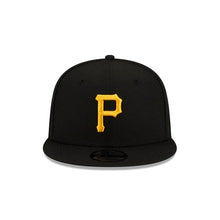 Load image into Gallery viewer, Pittsburgh Pirates New Era MLB 9FIFTY 950 Snapback Cap Hat Black Crown/Visor Yellow Logo 1959 All-Star Game Side Patch