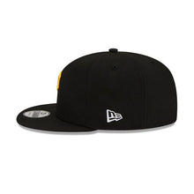 Load image into Gallery viewer, Pittsburgh Pirates New Era MLB 9FIFTY 950 Snapback Cap Hat Black Crown/Visor Yellow Logo 1959 All-Star Game Side Patch