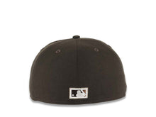 Load image into Gallery viewer, San Diego Padres New Era MLB 59FIFTY 5950 Fitted Cap Hat Brown Crown/Visor Cream Logo 1984 World Series Side Patch Light Cream UV