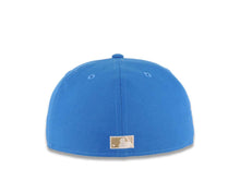 Load image into Gallery viewer, San Diego Padres New Era MLB 59FIFTY 5950 Fitted Cap Hat Cardinal Blue Crown/Visor White/Stone Logo 1998 World Series Side Patch Stone UV