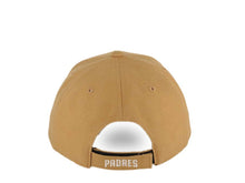 Load image into Gallery viewer, San Diego Padres '47 Brand MLB MVP Adjustable Cap Hat Wheat Crown/Visor White Logo Gray UV