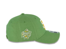 Load image into Gallery viewer, San Diego Padres '47 Brand  MLB MVP Adjustable Cap Hat Light Green Crown/Visor White/Yellow Logo 1998 World Series Side Patch Yellow UV