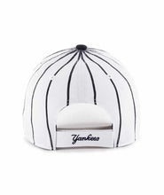 Load image into Gallery viewer, New York Yankees '47 MLB MVP Adjustable Cap Hat Pinstipe White Crown/Visor Dark Navy Logo