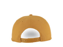 Load image into Gallery viewer, San Diego Padres New Era MLB 9FIFTY 950 Snapback Cap Hat Tan Crown/Visor Black/Metallic Gold Baseball Club Logo 1998 World Series Side Patch Cream UV