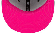 Load image into Gallery viewer, Arizona Diamondbacks New Era MLB 59FIFTY 5950 Fitted Cap Hat Black Crown/Visor Teal Logo 2001 World Series Side Patch (Polar Lights)