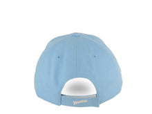 Load image into Gallery viewer, San Diego Padres '47 Brand MLB MVP Adjustable Cap Hat Sky Blue Crown/Visor White/Pink Logo 1992 All-Star Game Side Patch Pink UV