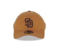 Load image into Gallery viewer, San Diego Padres New Era MLB 9TWENTY 920 Adjustable Cap Hat Light Brown Crown/Visor Brown Logo