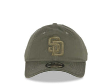 Load image into Gallery viewer, San Diego Padres New Era MLB 9TWENTY 920 Adjustable Cap Hat Olive Green Crown/Visor Olive Green Logo