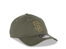 Load image into Gallery viewer, San Diego Padres New Era MLB 9TWENTY 920 Adjustable Cap Hat Olive Green Crown/Visor Olive Green Logo