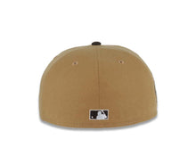 Load image into Gallery viewer, San Diego Padres New Era MLB 59FIFTY 5950 Fitted Cap Hat Wheat Crown/Visor Brown/White P Logo Established 1969 Side Patch Brown UV