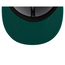 Load image into Gallery viewer, Atlanta Braves New Era MLB 59FIFTY 5950 Fitted Cap Hat Navy Blue Crown/Visor Olive Green/Maroon Logo 40th Anniversary Side Patch (Botanical)