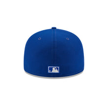 Load image into Gallery viewer, Toronto Blue Jays New Era MLB 59FIFTY 5950 Fitted Cap Hat Royal Blue Crown/Visor Olive Green Logo 10th Anniversary Side Patch (Botanical)