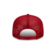 Load image into Gallery viewer, Los Angeles Anaheim Angels New Era MLB 9FIFTY 950 Trucker Mesh Snapback Cap Hat Red Crown/Visor Team Color Logo