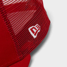 Load image into Gallery viewer, Los Angeles Anaheim Angels New Era MLB 9FIFTY 950 Trucker Mesh Snapback Cap Hat Red Crown/Visor Team Color Logo