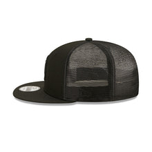 Load image into Gallery viewer, (Youth) San Diego Padres New Era MLB Trucker Mesh 9FIFTY 950 Kid Snapback Cap Hat Black Crown/Visor Black Logo
