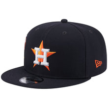 Load image into Gallery viewer, Houston Astros New Era MLB 9FIFTY 950 Snapback Cap Hat Navy Crown/Visor Team Color Logo (Icon)
