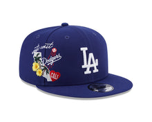 Load image into Gallery viewer, Los Angeles Dodgers New Era MLB 9FIFTY 950 Snapback Cap Hat Royal Blue Crown/Visor White Logo (Icon)